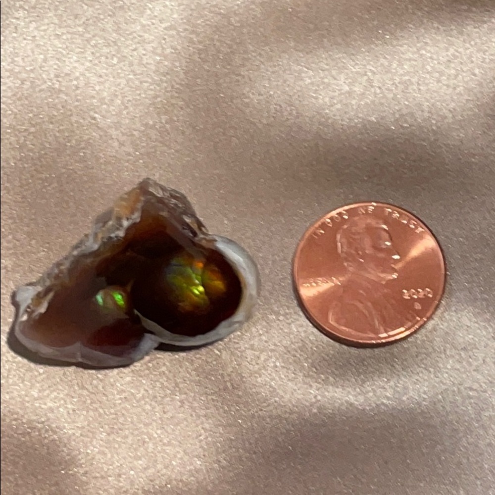 Raw Mexican Fire Agate! 44.3ct - Picture 6 of 6